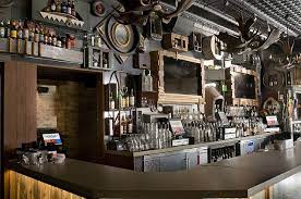 Restaurant Commission Rockit Bar Grill Wrigleyville Cafe Design Inspiration Steampunk Bar Bar Design