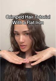 Halle Sand Crimped Hair