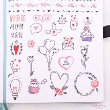 Valentine S Day Decoration Ideas In 2020 Valentine Paper Crafts Dot Grid Journal Creating A Bullet Journal