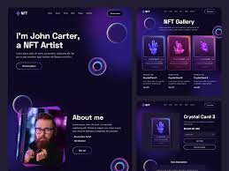 Nft Portfolio Html5 Responsive Website Template
