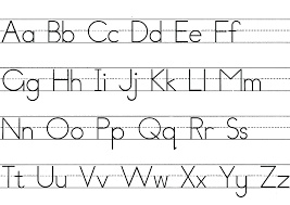 34 Expository Upper And Lowercase Letter Chart