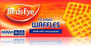They are common in the united kingdom and ireland and are also available in some other countries, including australia, canada and united states. Birds Eye Launch Mini Potato Waffles Potatopro