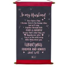 A sleek station where he can keep his. Indigifts Valentine Gift For Husband Special Printed Scroll Message Card 17x9 5 Inches Gift For Husband Birthday Gift Buy Online In Bahamas At Bahamas Desertcart Com Productid 178553096