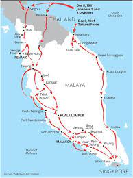 Japanese military government the three different ethnicity's had their own different feelings and reactions to the invasion by the japanese people. Japanese Invasion Routes 1941 2 Source Rouwen Lin Invasion Of Download Scientific Diagram