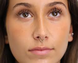 Teardrop Septum Ring, Hinged Clicker Hoop, Nose Ring, Hoop Earring, 16G/18G  Clicker Hoops • Nose Hoop