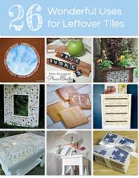 Home And Garden Diy Ideas Leftover Tile Ceramic Tile Crafts Tile Crafts