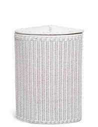 White Rattan Corner Basket M S Corner Laundry Basket Laundry Basket Rattan Shop with afterpay on eligible items.