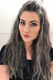 All About Salt And Pepper Hair A Trend 2021 Designed To Spice Up Your Look Long Gray Hair Gray Hair Highlights Brunette Hair Color