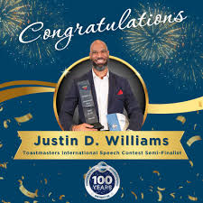 Toastmasters speech contest in district 56