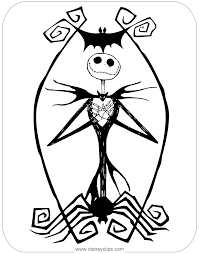 You can download free printable nightmare before christmas coloring pages at coloringonly.com. The Nightmare Before Christmas Coloring Pages Disneyclips Com