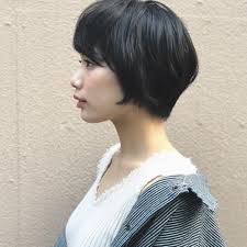黒髪ショートボブのヘアカタログ前髪なしありパーマまで解説