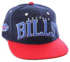 Nfl Buffalo Bills Snapback Hat Flat Bill Ball Cap Blue Red Ball Cap Hats Nfl Buffalo Bills