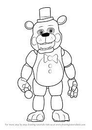 Color in scenes featuring all of your favorite fnaf characters. How To Draw Toy Freddy Fazbear From Five Nights At Freddy S Drawingtutorials101 Com Monster Coloring Pages Freddy Fazbear Coloring Pages
