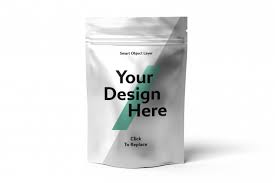 Aluminum Foil Sachet Mock Up In 2020 Aluminum Foil Foil Packaging Foil