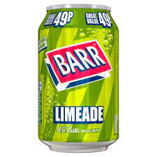 Simply limeade only contains fresh lime juice, cane sugar, and water. Barr Limeade 330ml Can Pmp 49p Case Of 24 Racetrackwow
