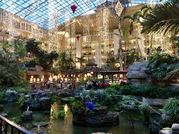 It takes 2 full days to install the 48' tall christmas tree on the delta. A Country Christmas At Gaylord Opryland Resort Her Life In Ruins
