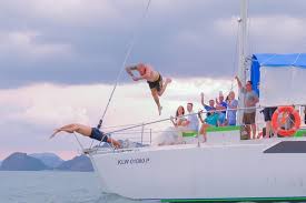 Wrap up the experience as you dock back to the port. Sunset Yacht Cruise 2021 Langkawi