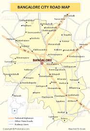 Look at kolar, karnataka, india from different perspectives. Bangalore Map Bangalore City Map Banaglore Urban Road Network Map