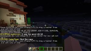 This data pack is featured on my survival server this is a simple data pack that adds a sound effect and sends a message to all online . Getting Chat Messages From Server Lobby Help Minehut Forums