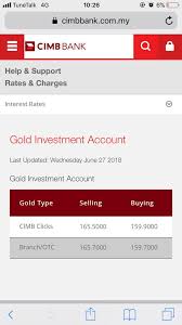 Akun ipot tidak bisa dibuka? Gory From Financialgory On Twitter Siapa Siapa Yang Nak Belajar Belajar Melabur Dalam Simpanan Emas Bolehlah Usha Harga Hari Ini Cimb Punya Harga Rm165 G Untuk Beli Berada Pada Paras Beli Untuk Aku