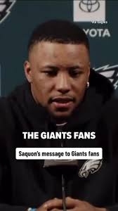 Saquon Barkley Leaves Giants: A Farewell Message to Fans