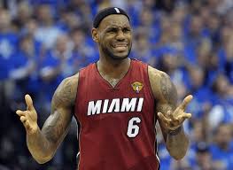 LeBron James feeling playoff pressure