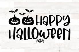 Large front door fall sign, you choose 4ft or 5 ft. Happy Halloween Halloween Sign Decal 923329 Cut Files Design Bundles