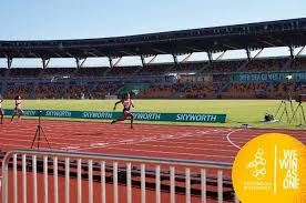From a computer or phone. Kristina Knott Sets New Sea Games Record Breaks Lydia De Vega S Time The Summit Express
