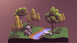 Blender3d Lowpoly Low Poly Trees Nature 3d Vr Ar Unity3d Gamedev Low Poly Art Low Poly Low Poly Models