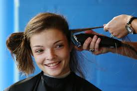 Photos: Nickerson Head Shave Party to support Brooke Engelland