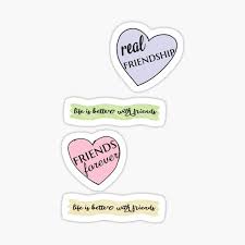 Here are some movie recommendations for national friendship day 2021 National Friendship Day Stickers Redbubble