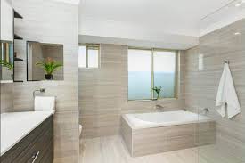 Try mixing light and dark shades of gray in parts of the bathroom for a coordinated effect. Luxury Bathroom Trends Neutral Palette