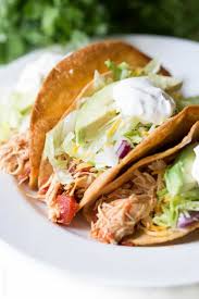 Just throw chicken, spices, and pineapple juice (the secret ingredient the shredded chicken keeps well in the fridge for up to five days and can either be reheated slowly in the slow cooker, over low heat. Slow Cooker Mexican Shredded Chicken Tacos Tastes Lovely