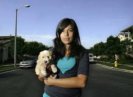 Irvine woman recalls pit bull attack