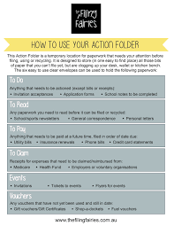 Action Station Sample Www Thefilingfairies Com Au Home Filing System Paper Organization Filing System