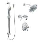 Moen multi head shower system