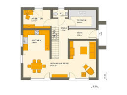 Fertighaus Grundriss Einfamilienhaus Erdgeschoss Quadratisch Gerade Treppe Mit Galerie Kuche Offen Haus Bauen Ideen Fertig Mit Bildern Living Haus Haus Grundriss Haus