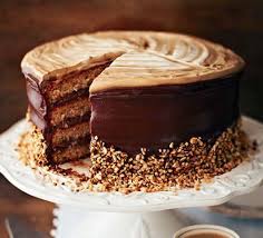 Hazelnut Latte Cake Recipe Baking Coffee Cake Bbc Good Food Recipes