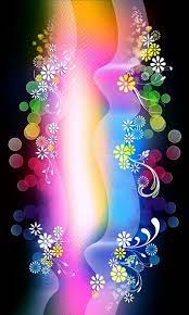 Free Rainbow Flowers Mobile Phone Wallpaper High Quality And Free Download Beautiful Flowers Wallpapers Pretty Wallpapers Bling Wallpaper