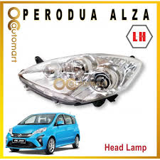2018 perodua alza latest facelift version подробнее. Perodua Alza 2014 2018 Headlamp Head Lamp