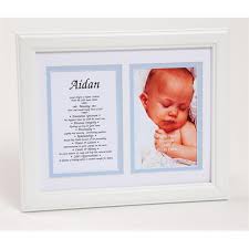 Townsend Fn04zayden Personalized First Name Baby Boy Meaning Print Framed 44 Name Zayden Walmart Com
