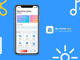 Apps are being open and it's scrolling by it self. My Home App Ui By Balu Aravind On Dribbble