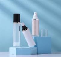 Factory Made 75ml 80ml 100ml 120ml Unique Cosmetic Packaging Containers  acrylic Airless Serum Pump Bottle with Lotion and Spray Nozzle for Cream