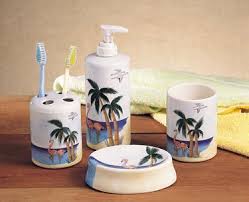 You have searched for flamingo bathroom decor and this page displays the closest product matches we have for flamingo bathroom decor to buy online. 16680 Flamingo Bathroom Accessories 4 Pc Set
