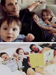 These Babies Are So Lucky Wait Why Do I Have A Sudden Wish To Be A Baby Dun Worry It S Jens Jensen Ackles Kids Supernatural Jensen Jensen Ackles Supernatural