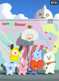 Bts bt21 wallpapers new tab is a custom newtab with hd bts bt21 wallpaper backgrounds. Pin By Amanda Cooper On Bt21 Tiny Tan Bts Wallpaper Cute Wallpapers Bts Fanart
