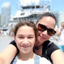 Inca and I had a mummy daughter day at the ports of Auckland. Got to check  out the navy ship, some guns and the military plus a game of mini golf 😉 #