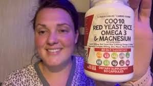 Amazon.com: Clean Nutraceuticals COQ10 200mg Red Yeast Rice 3000mg Omega 3  3000mg Magnesium Complex 500mg Niacin Zinc Vitamin K2 D3