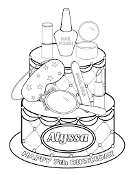 Download and print these makeup coloring pages for free. Online Coloring Pages Coloring Page Gift For 7 Years Alyssa Makeup Coloring Download And Print Free
