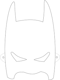 You can color his suit in black and gray and the logo on his chest would be a mix of black and yellow. Pin By Kiana Riley On Crafts Diy Batman Mask Batman Birthday Party Batman Birthday